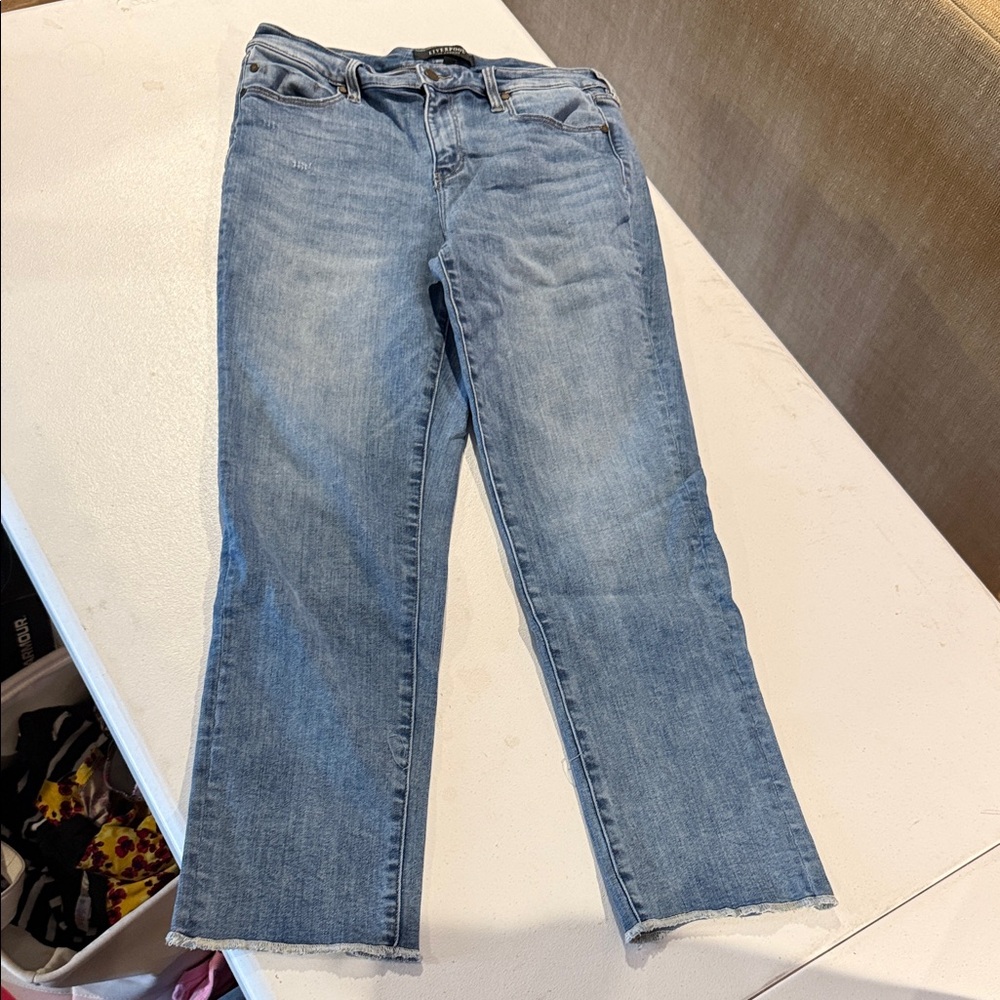 Liverpool Light Blue Straight Leg Jeans